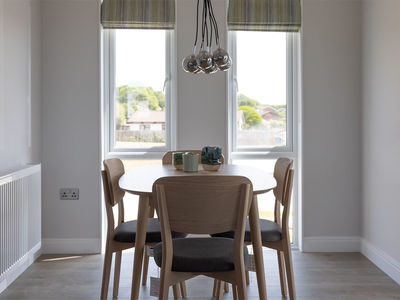 Foundry Iron dining area