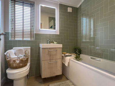 Foundry Iron family bathroom