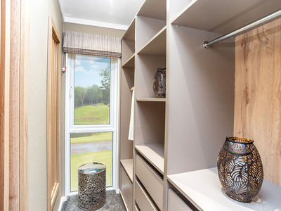 The Tingdene Harrington walk in wardrobe
