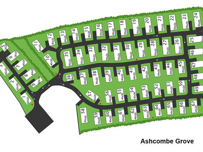 Ashcombe Grove site plan