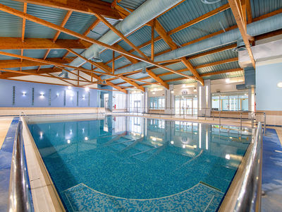 Hoburne Naish indoor pool available for park home residents to use