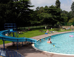 Perfect place to cool off at Overstone Lakes in a heat wave