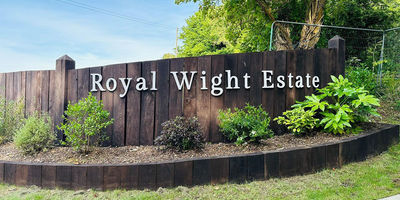 Royal Wight Estate entrance