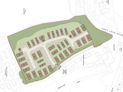 The Otterham site plan