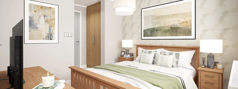 2 bedrooms, bed 1 with ensuite 