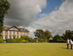 Wootton Hall and crown bowling green