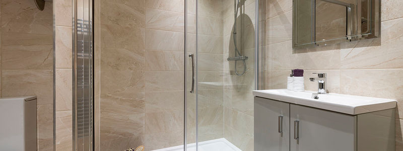 Wessex Cranbourne en-suite shower room
